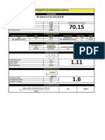 Tabla en Excel para el rendimiento de maquinaria Jonathan Siervo Peña CivilGeeks.com 