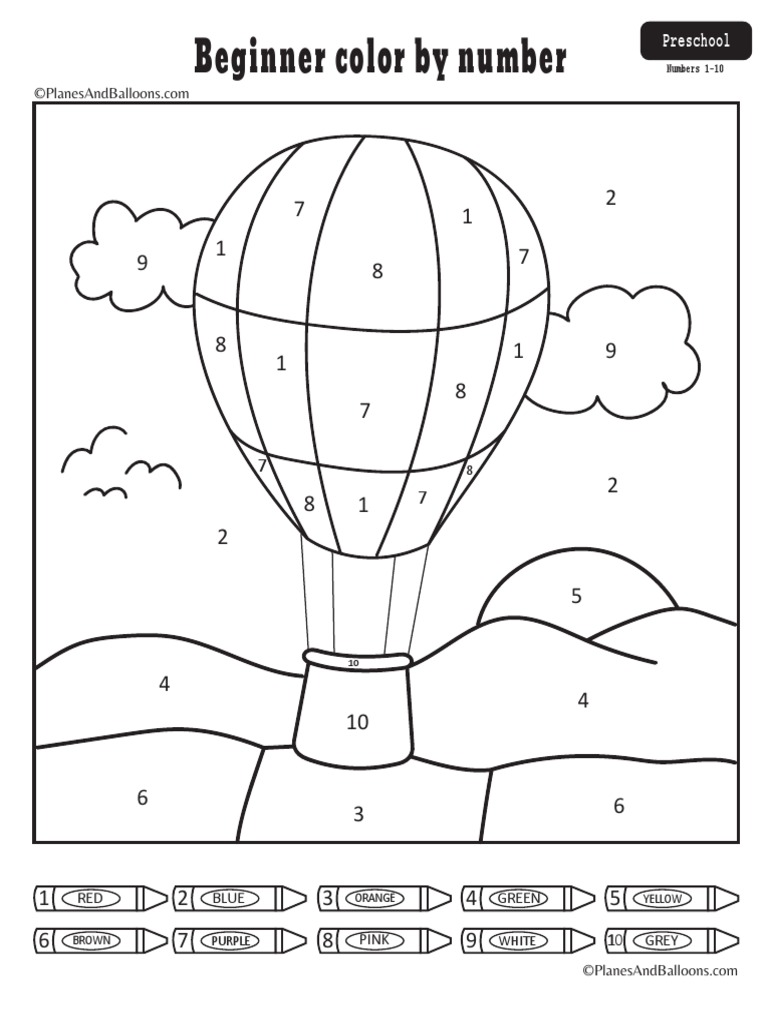 beginner-color-by-number-pdf