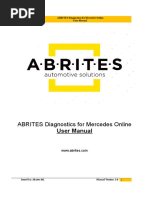 Abrites Diagnostics For Mercedes Online