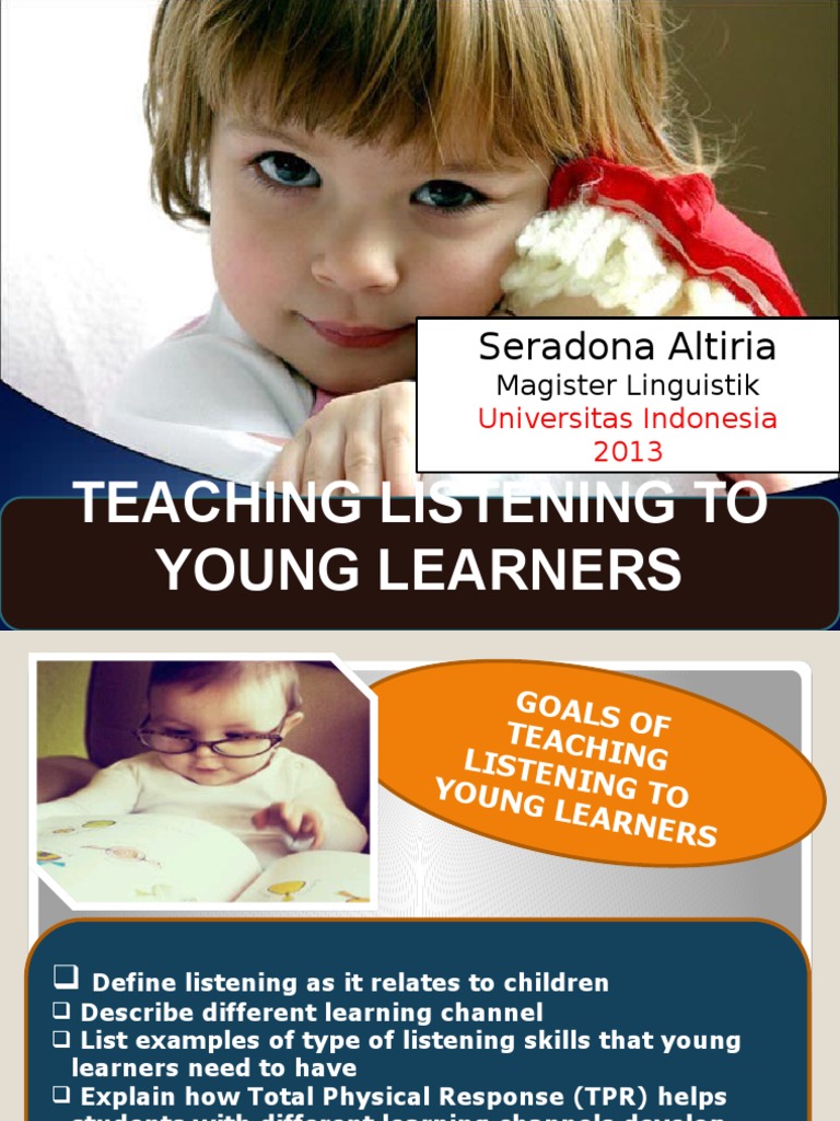 Teaching Listening Skills to Young Learners | PDF | Phonics | Learning