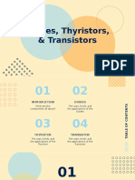 Diodes Thyristors Transistors