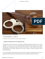 ##Criminal Law I - The Jet Lawyer