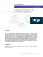 Efficacy of Natural Plant Extracts in Antimicrobial Packaging Sys PDF