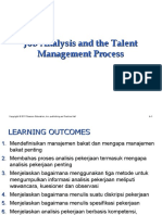 Job Analysis and The Talent Management Process