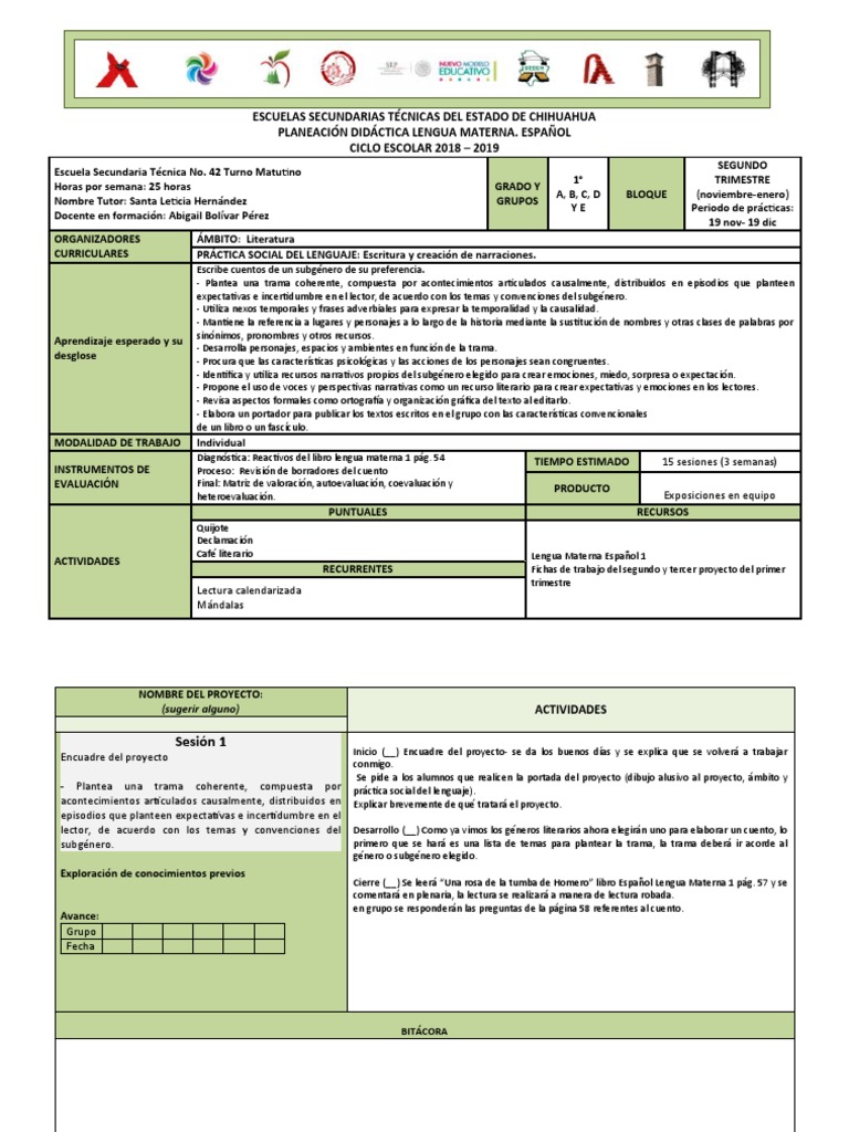 Escribe Cuentos de Un Subgénero de Su Preferencia | PDF | Cuentos |  Narrativa