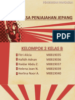 Masa Penjajahan Jepang Pendidikan Pancasila