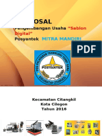 Proposal Pengembangan Usaha Sablon Digital