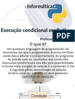 Aula 3 - Python If PDF