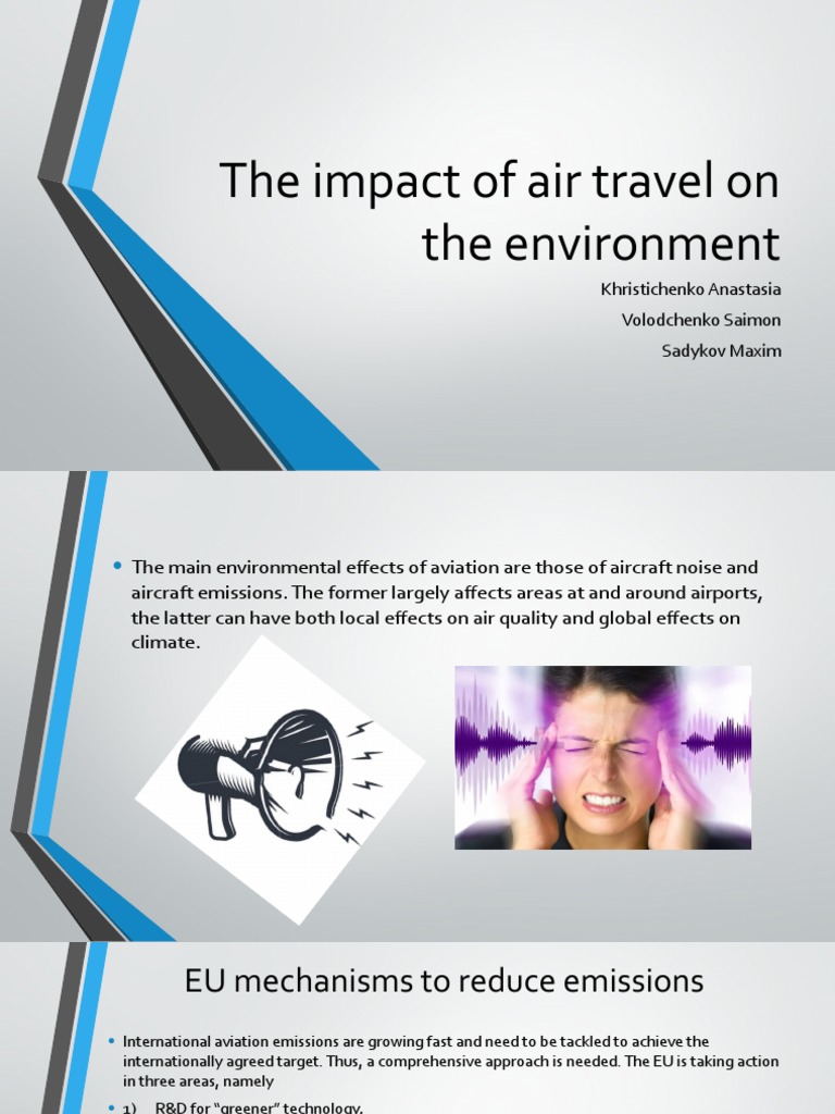 The Impact of Air Travel On The Environment | PDF | Greenhouse Gas ...
