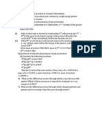 4) The Energy of An Excited State of (Denoted By) Relative To The Ground State Is 8.62 Mev