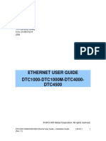 Ethernet User Guide DTC1000-DTC1000M-DTC4000-DTC4500: 15370 Barranca Parkway Irvine, CA 92618-2215