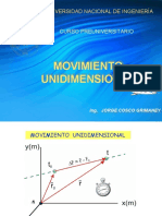 07 Movimiento Unidimensional