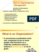 LECTURE 1 Approaches To Organizational Management