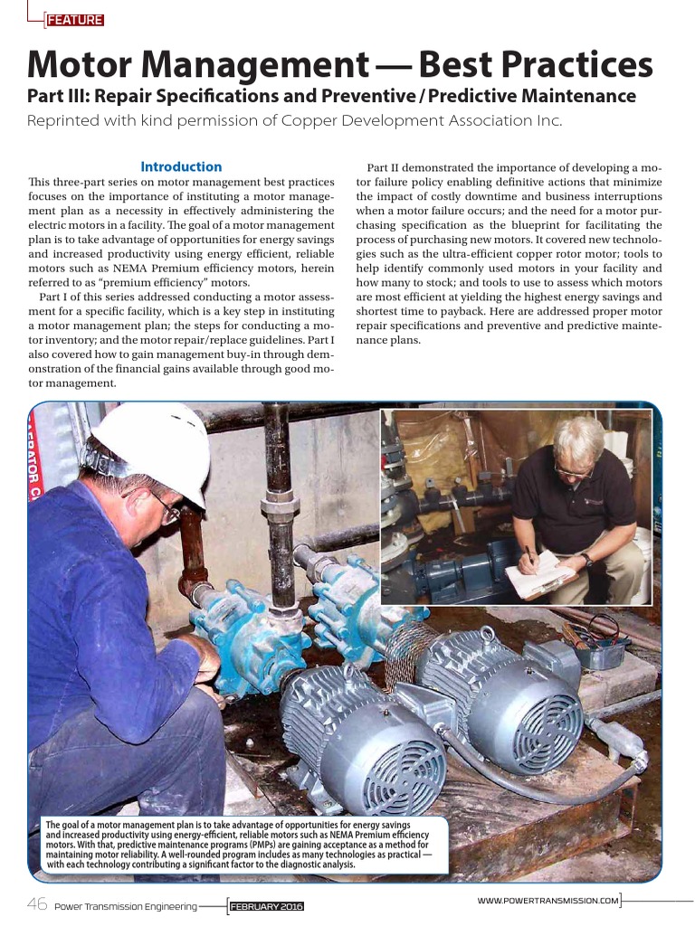 Induction Motor Failure Analysis PDF Electric Motor Bearing