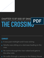 Chapter 15 of God of Small Things: The Crossing