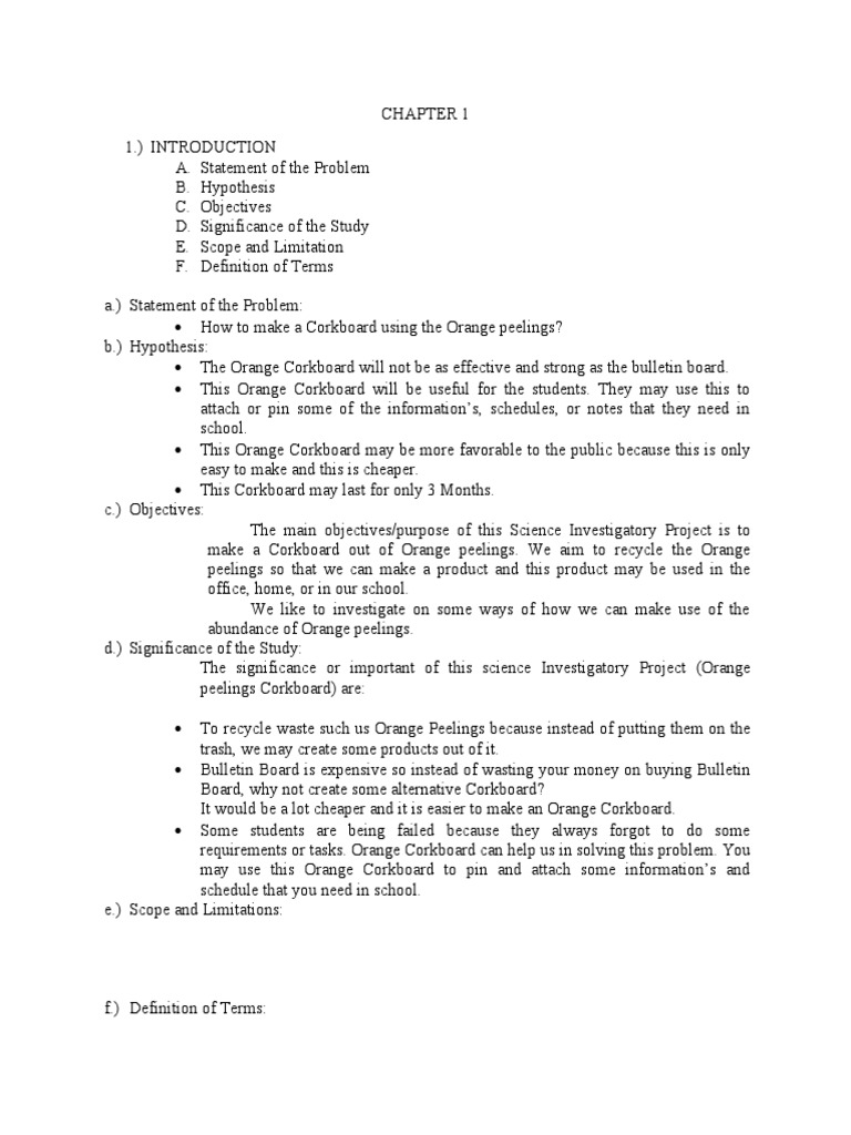 Science Investigatory Project (SIP) | PDF | Career & Growth | Art