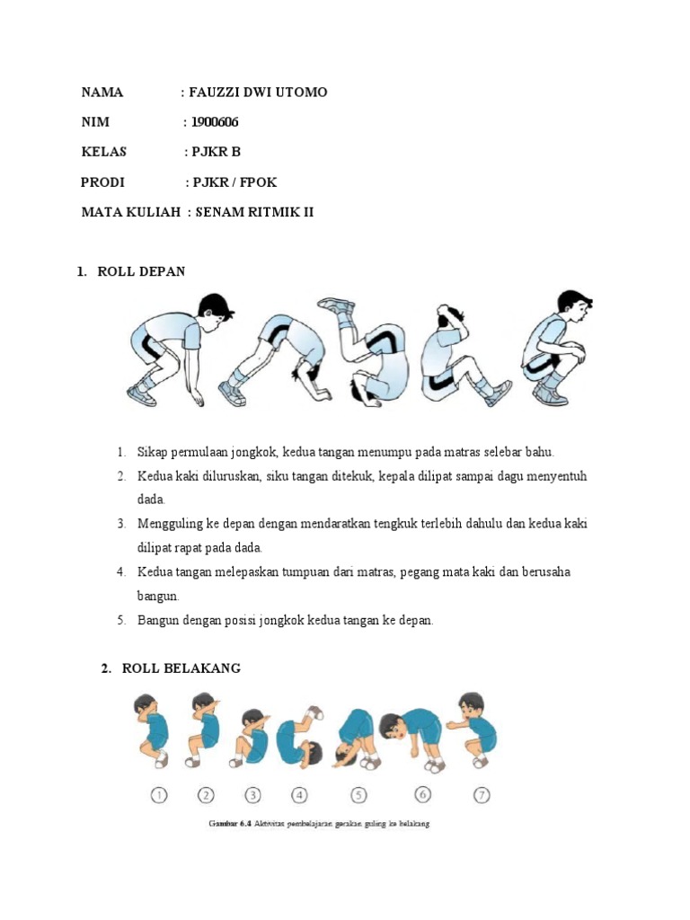 Fauzzi Dwi Utomo 1900606 Pjkr B Senam Ritmik Ii Pdf