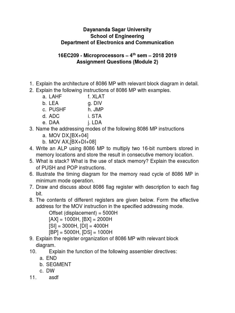 MP Assignment1 Module2 | PDF