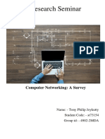 Research Seminar: Computer Networking: A Survey