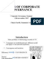 Models of Corporate Governance - 2007