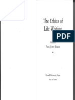 The Ethics of Life writing