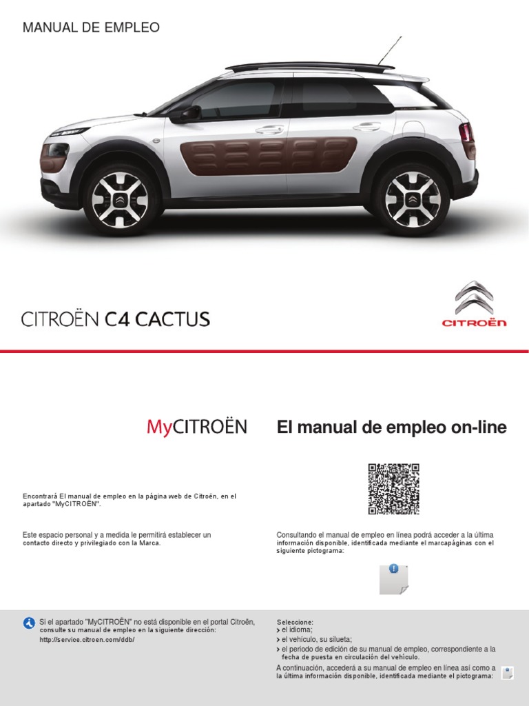 Manual C4 Cactus PDF | PDF | Transporte | Vehículos
