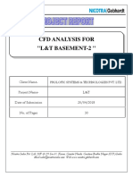 CFD REPORT FOR BASEMENT B2 L&T Prolofic-B-1 PDF