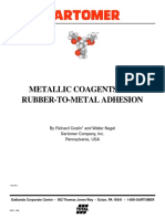 Metallic Coagents For Rubber-To-Metal Adhesion