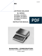 Electronic Balance BL Series: BL320S (L), BL620S (L), BL3200S (L), BL220H (L), BL320H (L), BL2200H (L), BL3200H (L)