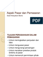 Aspek Pasar PDF