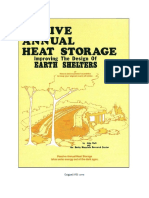 Passive Annual Heat Storage Improving The Design of Earth Shelters John Hait PDF