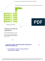 Logica de Clases y Proposiciones Categóricas Ejercicios Resueltos PDF