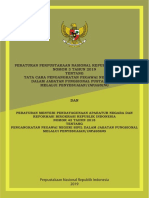 Peraturan Perpusnas Tentang Inpassing Jabatan Fungsional Pustakawan PDF