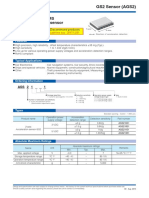 High-Precision MEMS 2-Axis Acceleration Sensor Gs2 Sensor