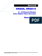HRSD8 HRSD16 DVR User Guide EN PDF