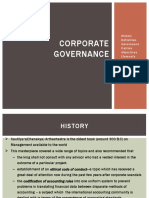 Corporate Governance: History Governance Parties Objectives Elements Clause 49