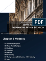 The Geography of Religion: Chapter 8 Lecture Outline