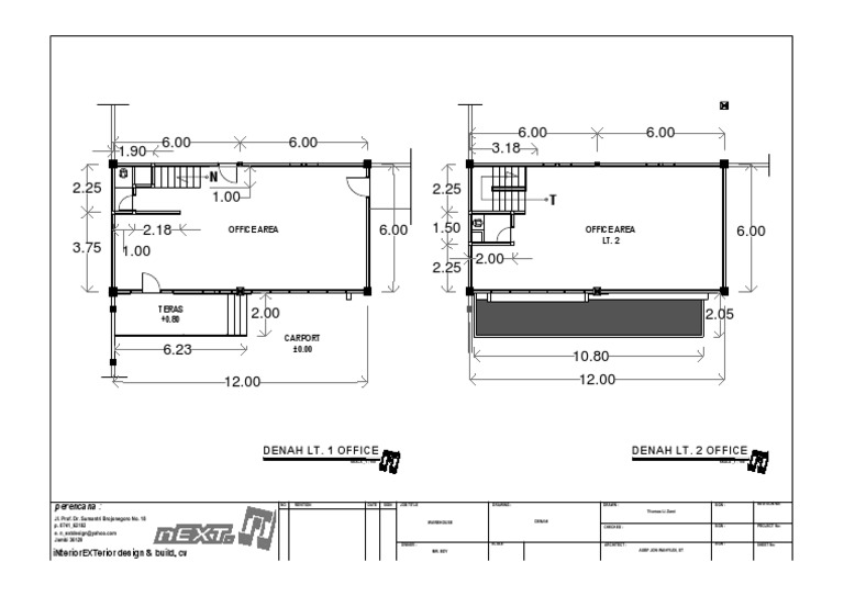 Office Layout Plan for LT. 2 | PDF