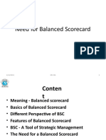 4. Balanced Score Card