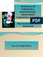 Presentation Narkotika, Psikotropika, Prekursor, NPS