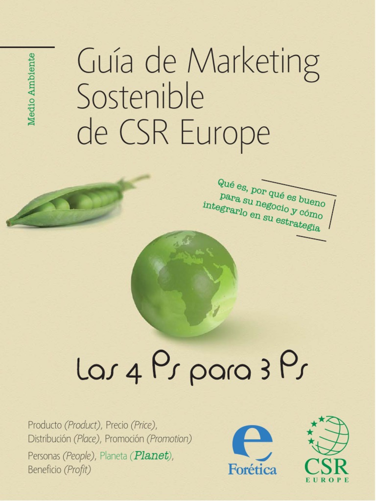 Guia de Marketing Sostenible CSR Europe PDF | PDF