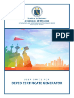 Certificate Generator UserGuide PDF