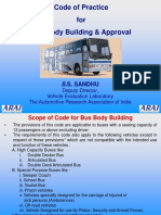 Code of Practice For Bus Body Design and Approval PDF