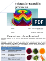 Utilizrea Coloranților Naturali În Producerea