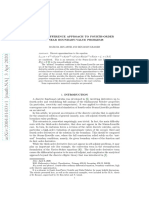 FINITE DIFFERENCE APPROACH TO FOURTH-ORDER LINEAR BOUNDARY-VALUE PROBLEMS