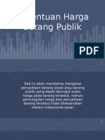 7 - Penentuan Harga Barang Publik