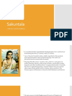 Sakuntala: A Literary Work by Kalidasa