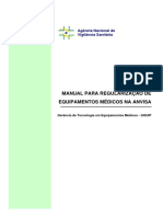 Manual para regularização de equipamentos médicos na Anvisa