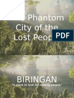 The Phantom City of The Lost People