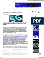 Implantación del 5G y coronavirus